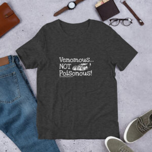 its venomous not poisonous t-shirt