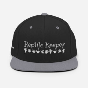 Reptile Keeper Snapback Hat